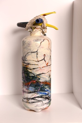 ''Toxic Power'' customised fire extinguisher by Ben Wakeling